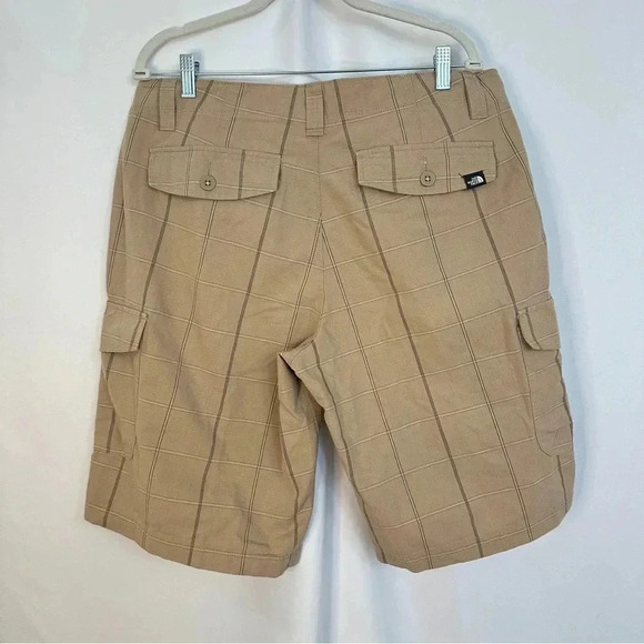 The North Face Rainier Surplus Cargo Shorts Mens Size 36 Beige Outdoor‎ Camping - Picture 7 of 16